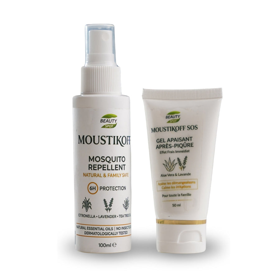 Moustikoff — duo spray + gel apaisant